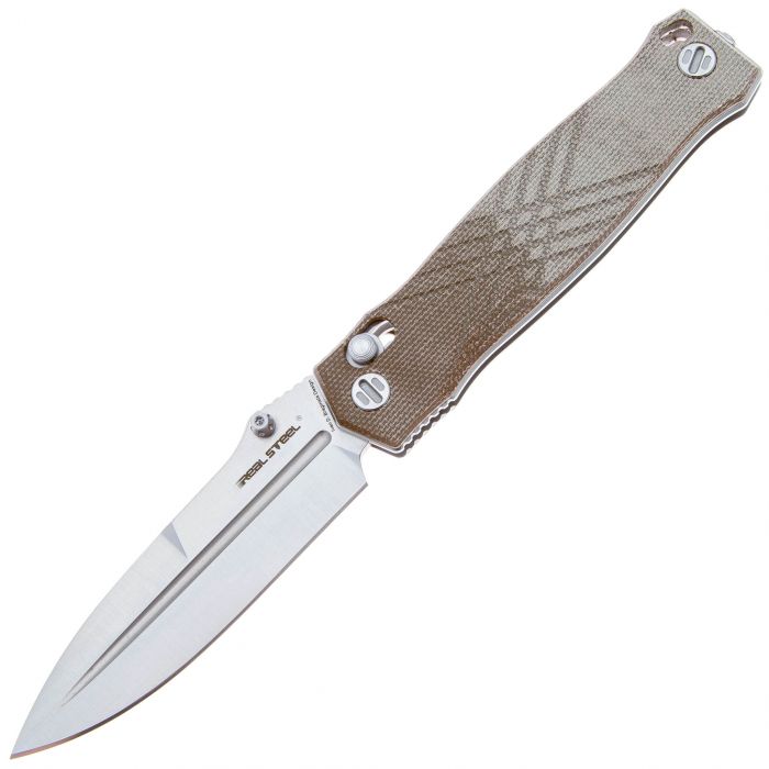 Складной нож RealSteel Muninn, сталь VG-10, рукоять Micarta