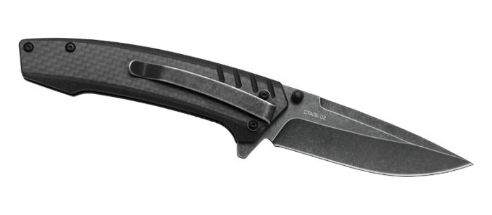 Складной нож ВДВ, сталь D2, рукоять G10
