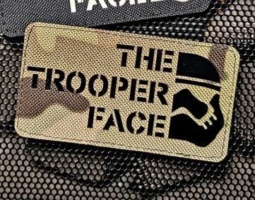 Патч Federkamm "The trooper face"