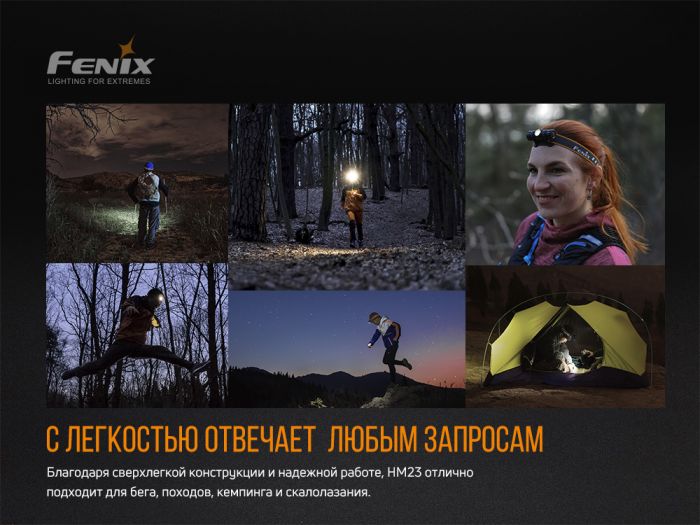 Налобный фонарь Fenix HM23 Cree XP-G2 (R5), 240 лм