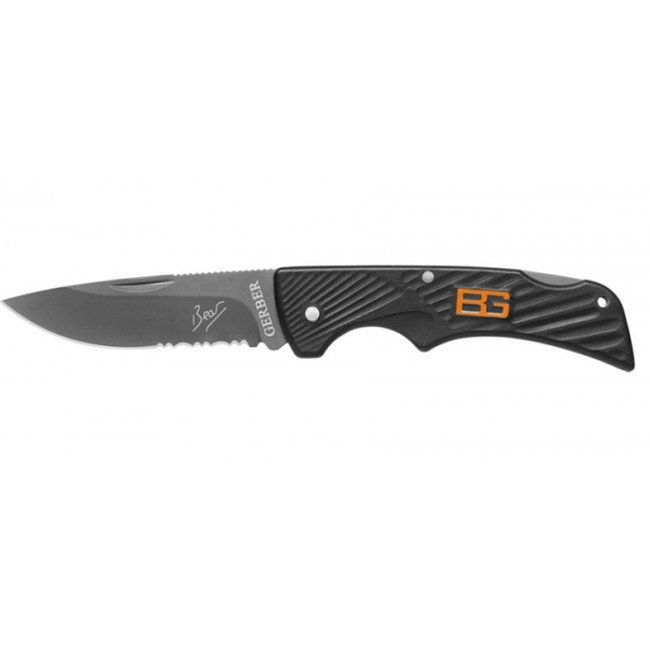 Нож складной Gerber Bear Grylls Compact Scout, сталь 7Cr17MoV, рукоять полиамид