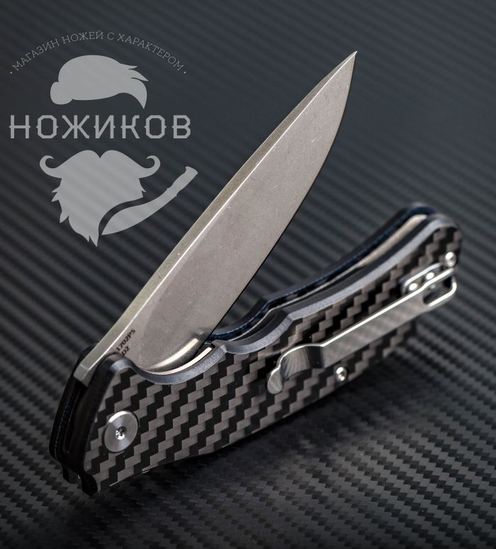 Складной нож Artisan Tradition mini, карбон, сталь D2, G10