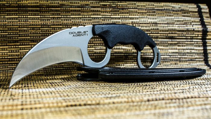 Нож Cold Steel Double Agent I 39FK, сталь AUS-8A, рукоять пластик