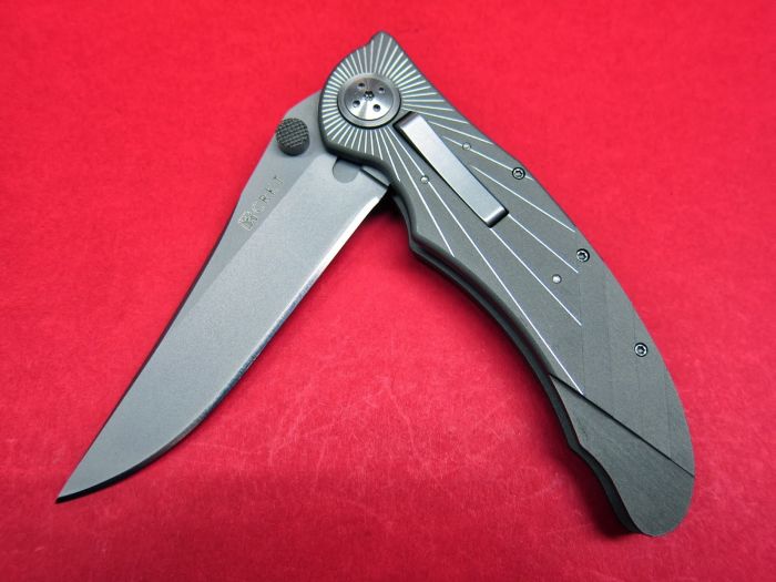 Складной нож CRKT Elishewitz E-Lock Starlight, сталь AUS-8, рукоять алюминий