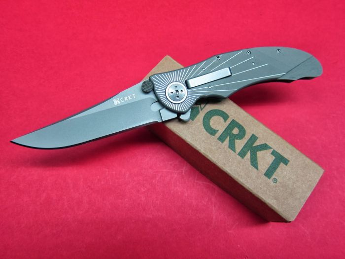 Складной нож CRKT Elishewitz E-Lock Starlight, сталь AUS-8, рукоять алюминий