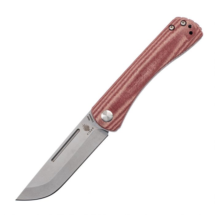 Складной нож Kizer Pinch, сталь N690, рукоять Red Micarta