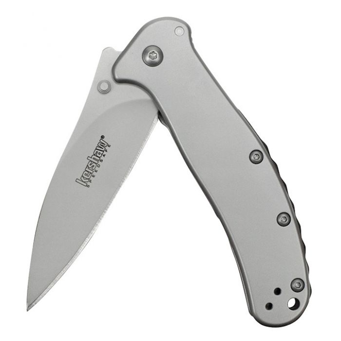 Складной нож Zing SS KERSHAW 1730SS, лезвие сталь 8Cr13MoV, рукоять нержавеющая сталь