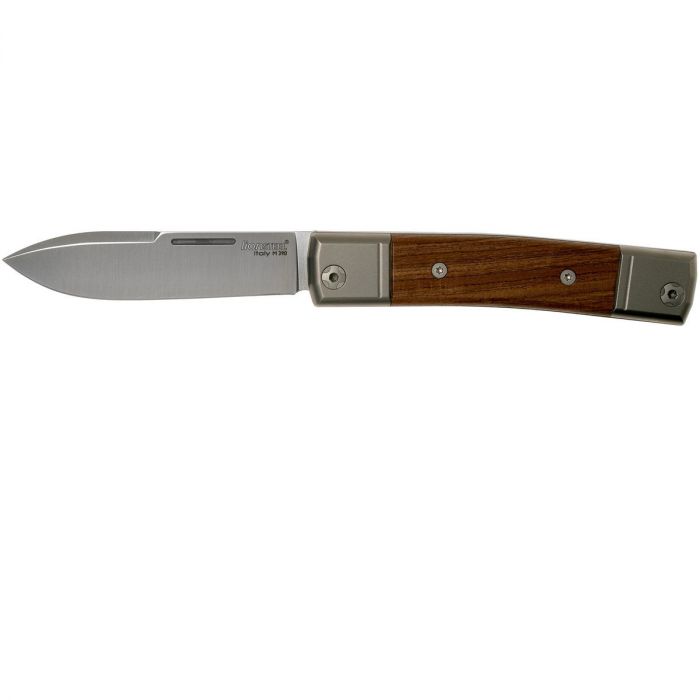 Складной нож LionSteel BestMan Drop, сталь M390, рукоять Santos wood