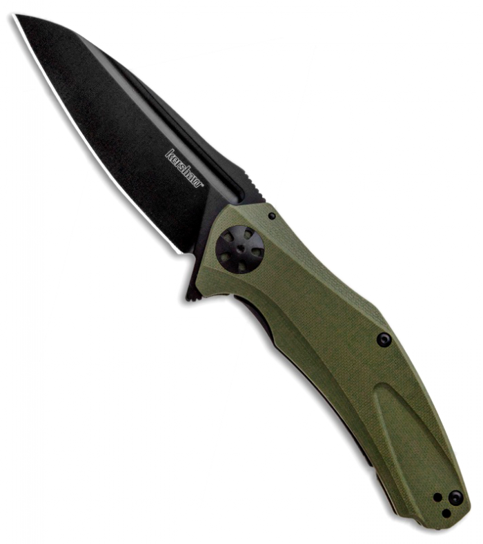 Складной нож Kershaw Natrix XL OD Green 7008OLBLK, сталь 8Cr13MoV, рукоять G-10