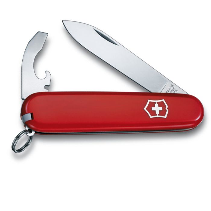 Нож перочинный Victorinox Bantam, сталь X55CrMo14, рукоять Cellidor®, красный