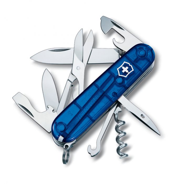 Нож перочинный Victorinox Climber, сталь X55CrMo14, рукоять Cellidor®, синий