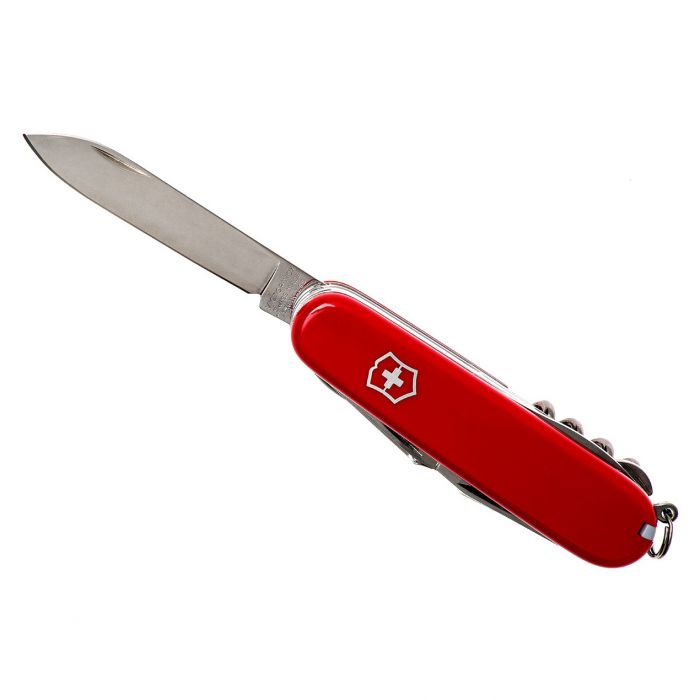 Нож перочинный Victorinox Explorer, сталь X55CrMo14, рукоять Cellidor®, красный