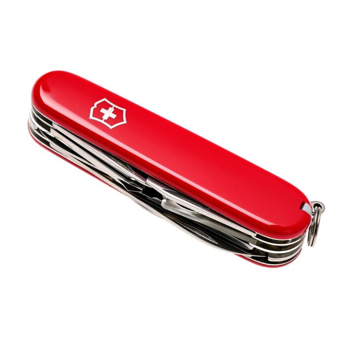 Нож перочинный Victorinox Explorer, сталь X55CrMo14, рукоять Cellidor®, красный