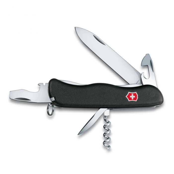 Нож перочинный Victorinox Picknicker, сталь X55CrMo14, рукоять Cellidor®, черный