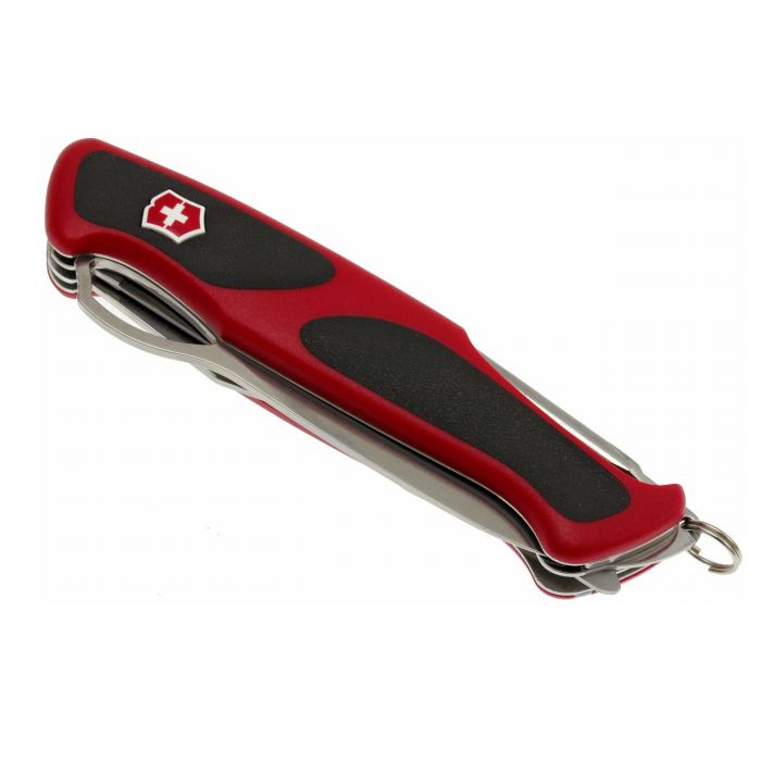 Нож перочинный Victorinox RangerGrip 78, сталь X55CrMo14, рукоять полиамид, красно-чёрный