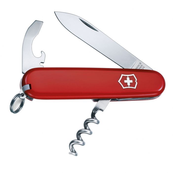 Нож перочинный Victorinox Waiter, сталь X55CrMo14, рукоять Cellidor®, красный