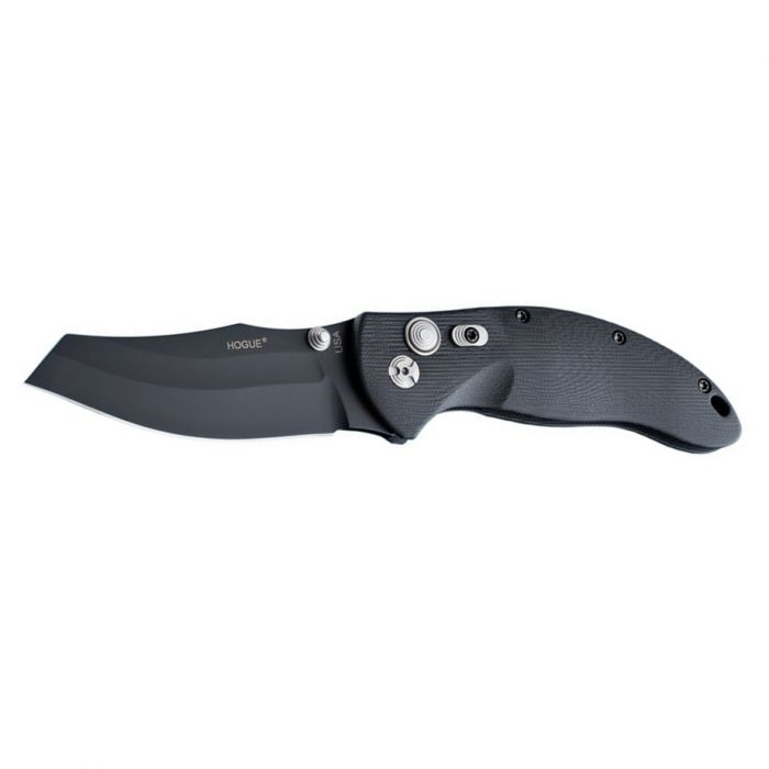 Нож складной Hogue EX-04 Black Wharncliffe, сталь 154CM, рукоять стеклотекстолит G-Mascus® G10