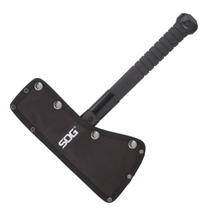 Топор Voodoo Hawk - SOG F18, сталь 3Cr13 Black, рукоять термопластик GRN, чёрный