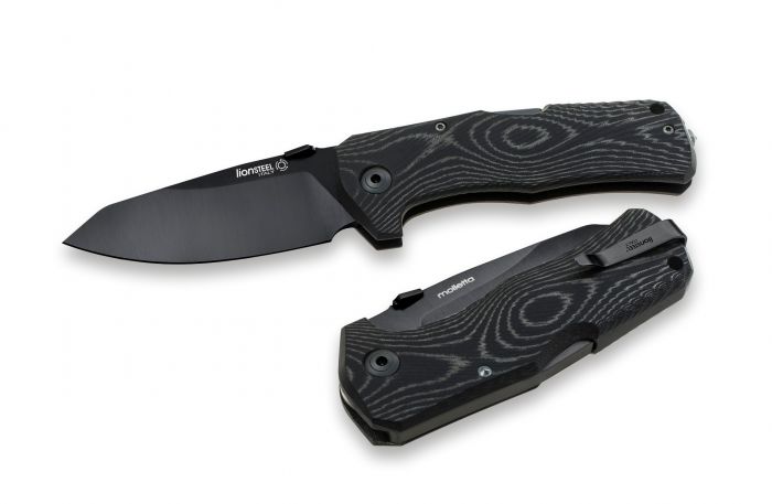 Нож складной LionSteel TM1 MB, сталь Sleipner, рукоять микарта